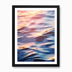 Sunset On The Water Art Print