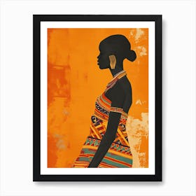 Africa Boho Art; The Lagoon Lullaby Art Print