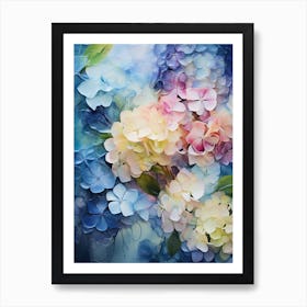 Hydrangeas 7 Art Print