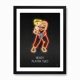 Ready Player Two Art Print