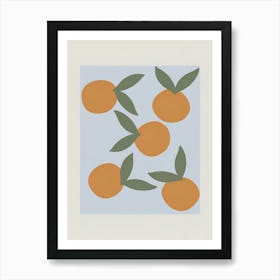 Oranges Art Print