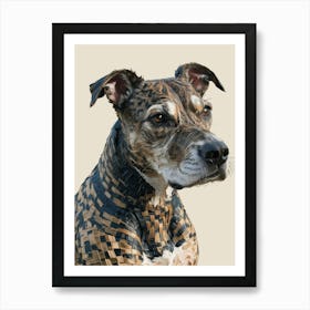 Dog Portrait 4 Art Print