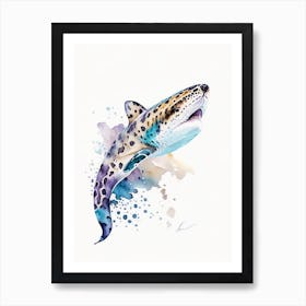 Angel Shark Watercolour Art Print