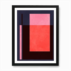 Modern geometric art 8 Art Print