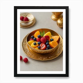 Fruit Bowl Art Print