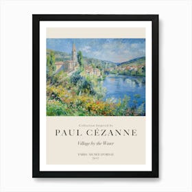 Village By The Water Art Print