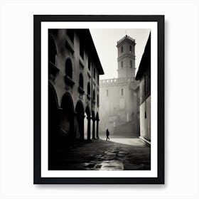 Vicenza, Italy,  Black And White Analogue Photography  3 Art Print