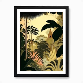 Hidden Paradise 2 Rousseau Inspired Art Print