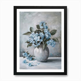 A World Of Flowers For Get Me Not 2 Painting Art Print