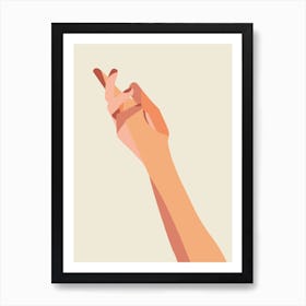 Open Hand Art Print