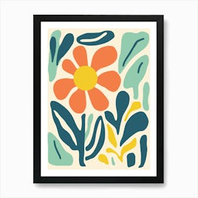 Flower Print 2 Art Print