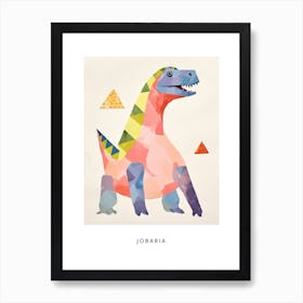 Nursery Dinosaur Art Jobaria 3 Poster Art Print