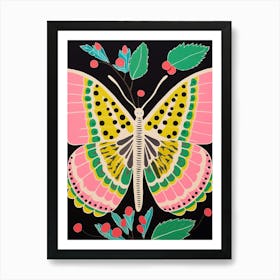 Maximalist Animal Painting Butterfly 3 Art Print