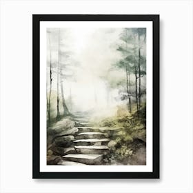 Path To The Forest Art Print