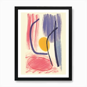 Momentum Abstract 7 Art Print