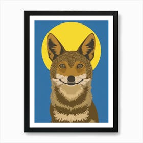 Fox Canvas Print Art Print