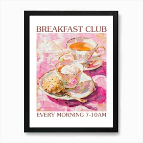 Breakfast Club Tea And Biscuits 2 Art Print