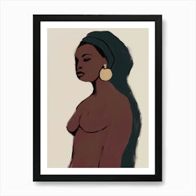 Nude Woman Art Print