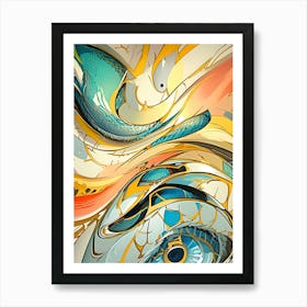 Abstract Painting 16 Art Print