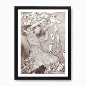 Alice's Adventures In Wonderland, Lewis Carroll Art Print
