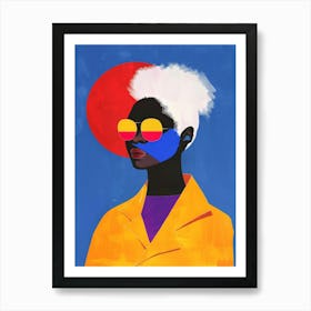 Portrait Of A Woman 94 Art Print