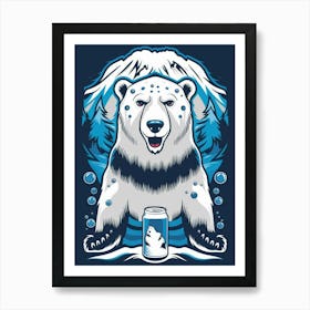 Polar Bear Art Print