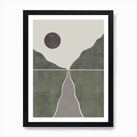 Mountain Road Art Print