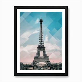 Paris Eiffel Tower 6 Art Print