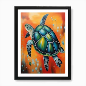 Sea Turtle Art Print