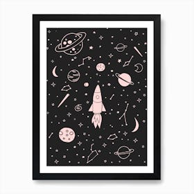 Galaxy Art Print