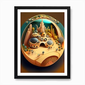 Antgarden1 Art Print