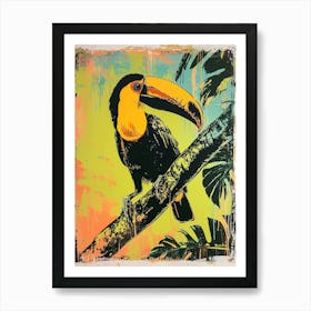 Toucan Pop Art Style 4 Art Print