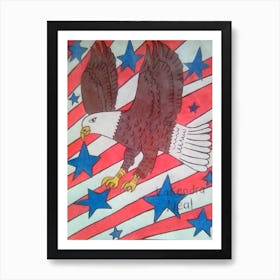 American Bald Eagle Art Print