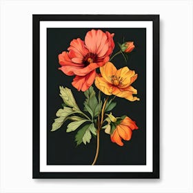 Of Flowers Art Print