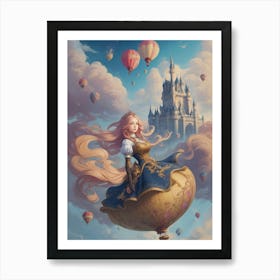 Fairytale Princess 3 Art Print