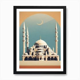 Blue Mosque 1 Art Print