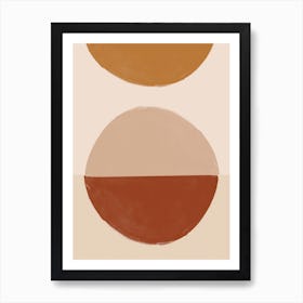 Abstract Circles Art Print