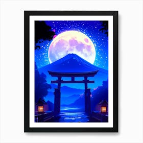 Asian Landscape Art Print