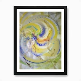 I am singing m'y New Life ! Art Print