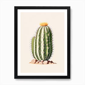 Parodia Cactus Marker Art 2 Art Print