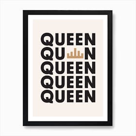 Queen Art Print