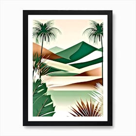 Tropical Landscape 2 Art Print