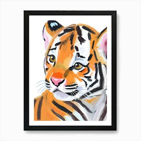 Kleiner Tiger Art Print