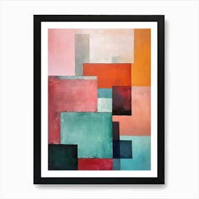 Colourful Abstract 4 Art Print