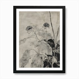 'Black And White' 3 Art Print