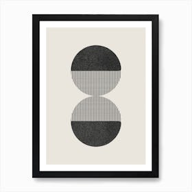 Abstract Circles 18 Art Print