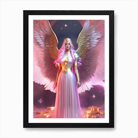 Angel Of Furtune Art Print