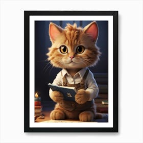 Cat In The Hat 2 Art Print