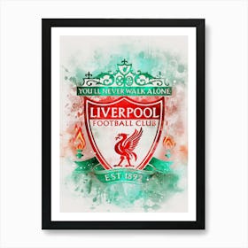 Liverpool Fc Painting Art Print