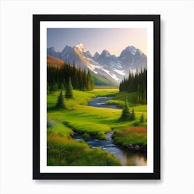 Landscape Painting Poster